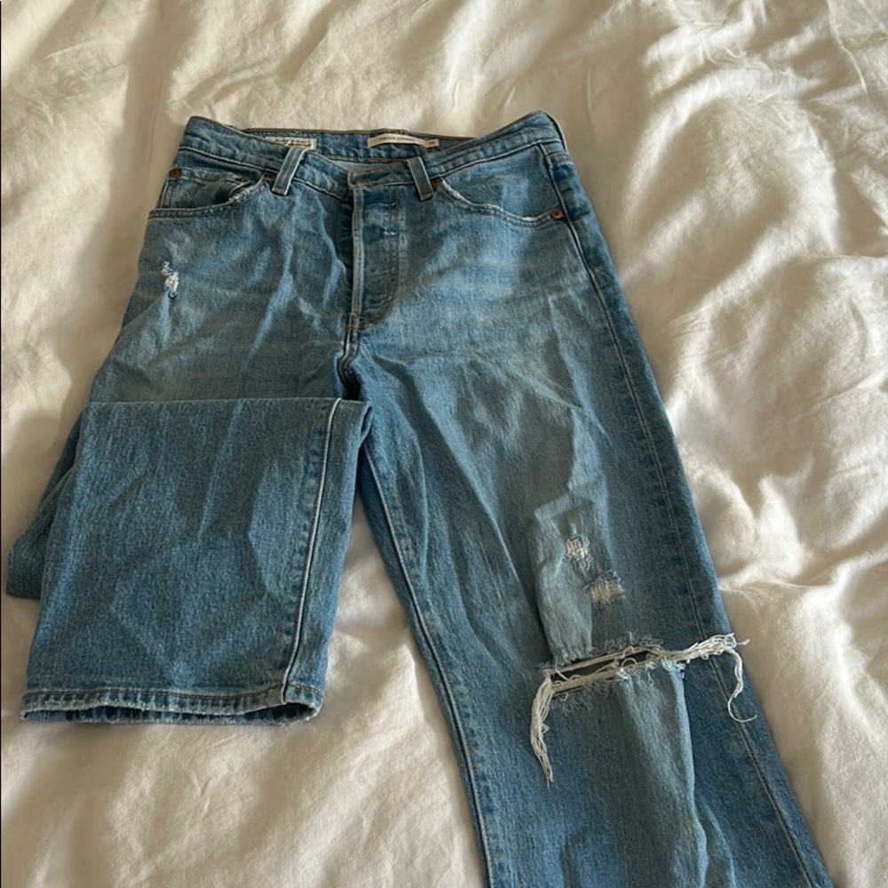 Levis ribcage straight Jean